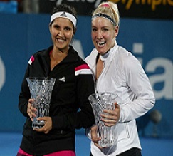 Sania Mirza won First Title of 2015