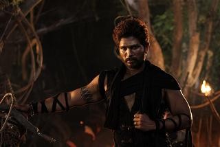 Allu arjun in Rudramadevi Stills