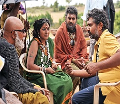 Baahubali – Working Photos