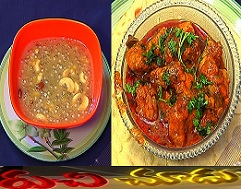 Spicy Chicken Masala Curry, Saggubiyyam Senaga Pappu Payasam – Ruchi Chudu 17th June