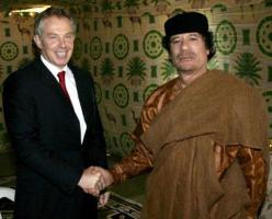 Blair says he urged Gaddafi to leave Libya in 2011