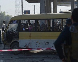 Minibus blast in Kabul kills several people: reports