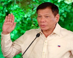 Duterte sworn in as President of Philippines