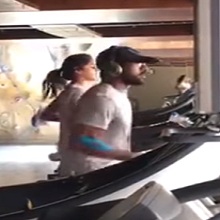 Ram Charan Couple Workout in Gym