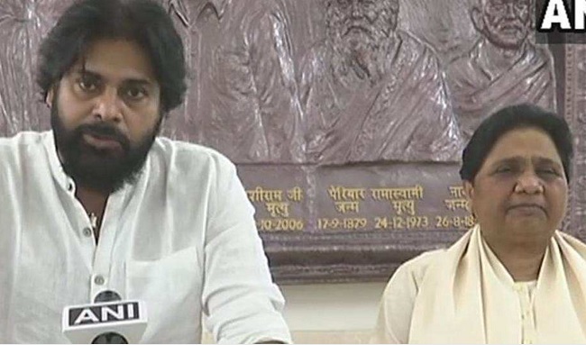 New Allies Mayawati, Pawan To Campaign In Andhra