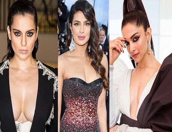 Stunning Skin Show Of Indian Beauties At Cannes