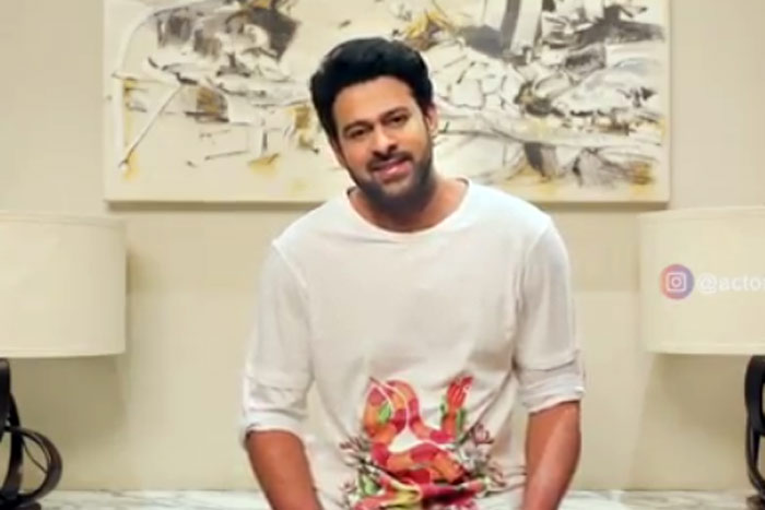 Prabhas Has A Surprise For His Darlings