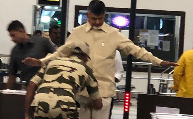 Security check for Naidu: Why so much fuss?