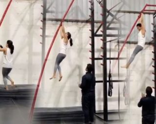 Watch: Samantha Impressing With Risky Stunts