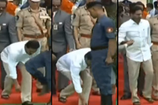 Viral Video: Jagan’s Humble Act