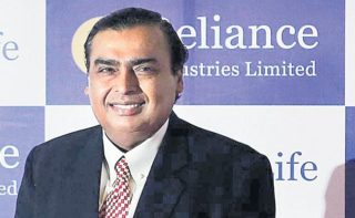 Mukesh richest Indian with Rs 3.8 lakh cr fortune