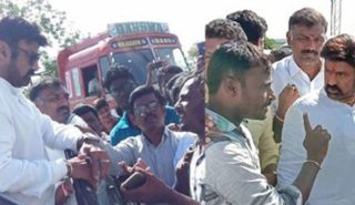Balayya heckled in Hindupur