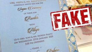 Saw Alia-Ranbir’s Wedding Card? It’s Fake