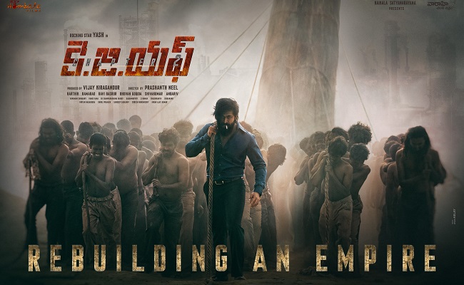 KGF Chapter 2 first look: Rocking Star Yash Is Back
