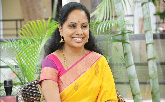 Why did Kavitha choose to become MLC?
