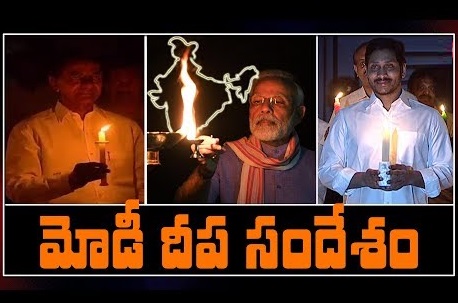 Entire India Cheers to Modi’s ‘Light up Diya’ Call