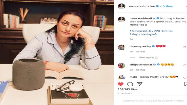 After ‘Do You Take Drugs’ Comments On Instagram Post, Namrata Shirodkar Limits Section