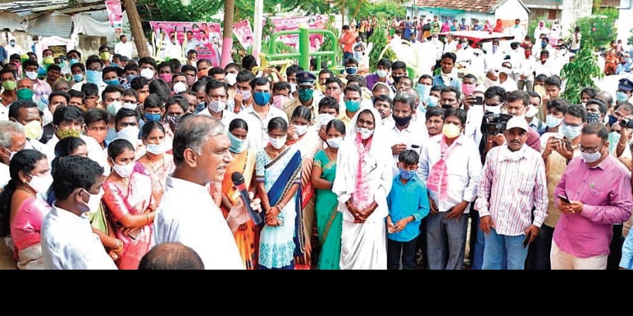 Two more villages decide to support TRS in Dubbaka Assembly constituency bypolls