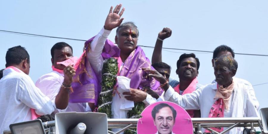 Dubbaka bypoll: ‘KCR ensured welfare of ryots’, says Telangana minister T Harish Rao