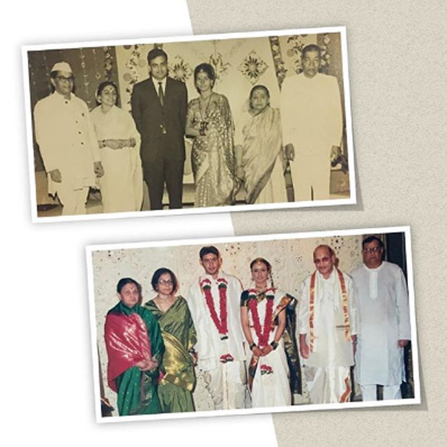 Namrata Shirodkar Shares Unseen Wedding Picture