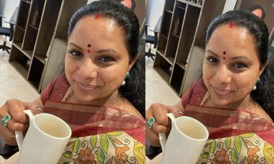 MP Kavitha’s Interesting Tweet For International Tea Day