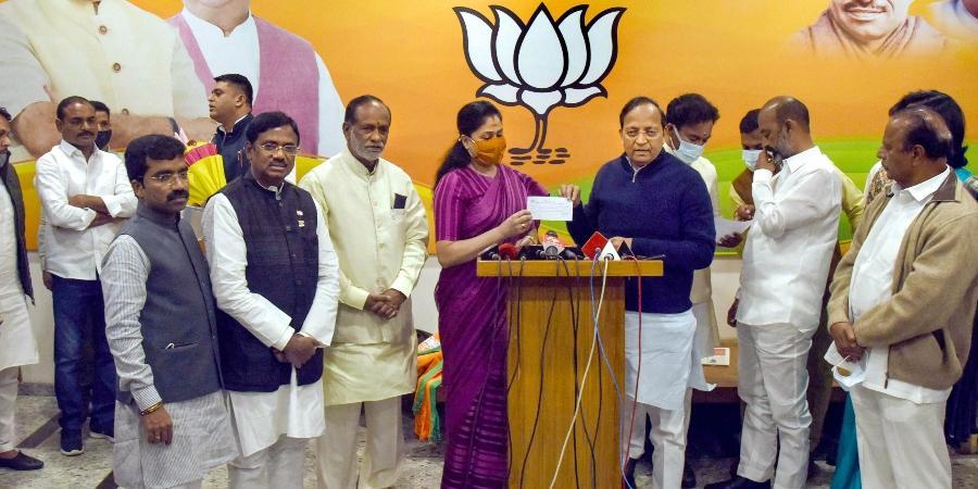 Joined BJP to dethrone KCR, says Vijayashanti