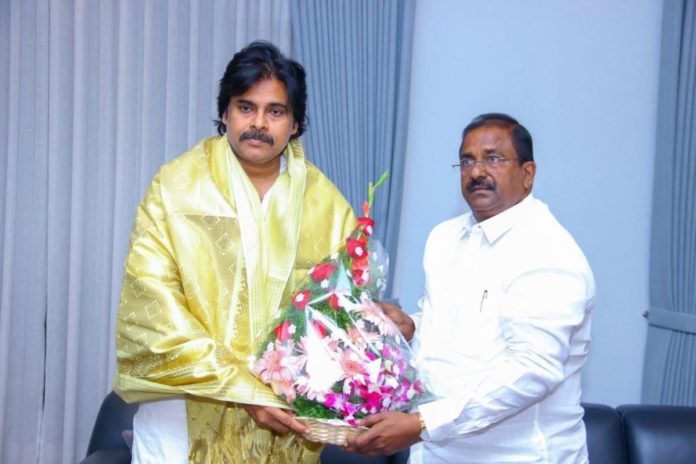 AP BJP president met Janasena chief