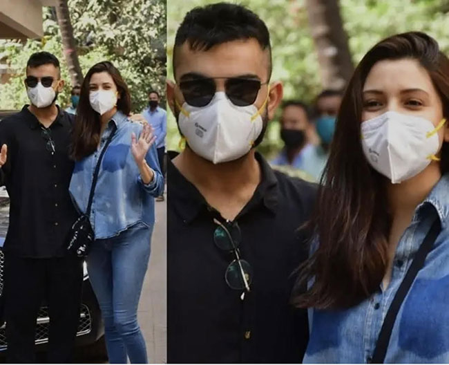 Anushka And Virat Step Out First Time Since Daughter’s Birth
