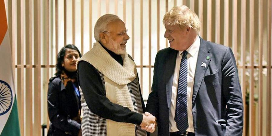 Shared climate vision on visit agenda with friend PM Modi: Boris Johnson