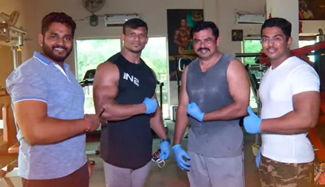 To star in the historic biopic, saffron party MLA is working hard in the gym