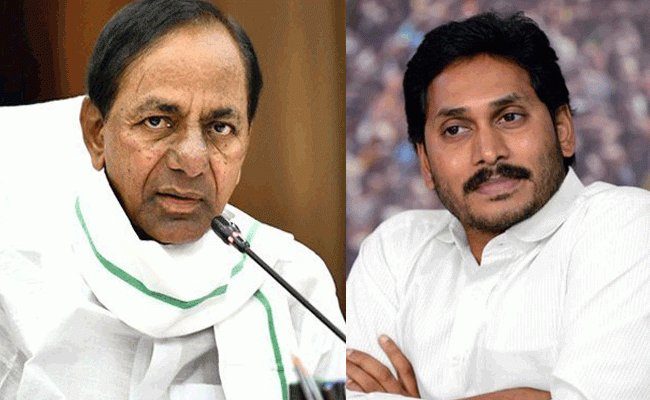 TS CM KCR fires on AP CM Jagan !!