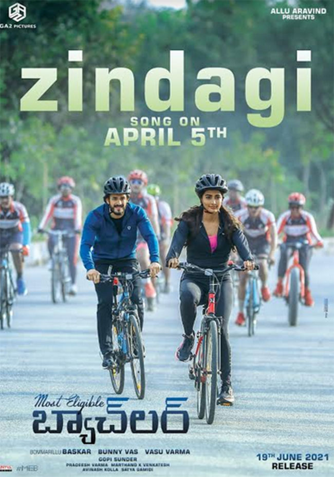 Akhil & Pooja’s Romantic ‘Zindagi’ Coming On 5th April!