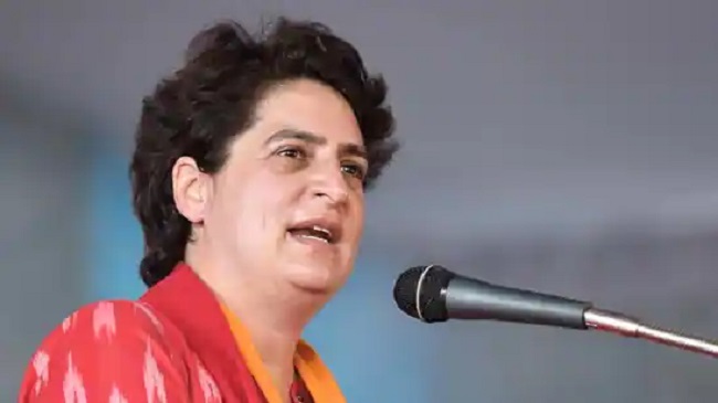 Priyanka Gandhi backs out of election tours, after doctors advice home-isolation