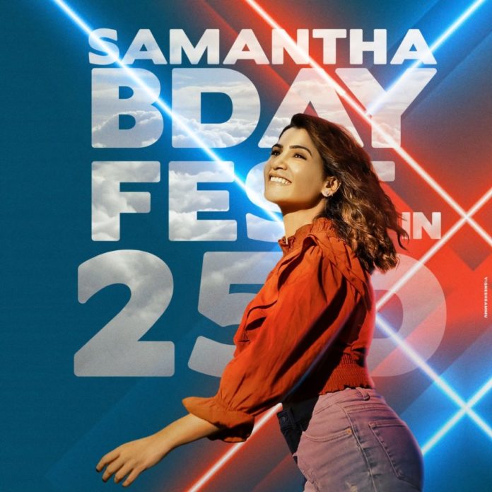 Samantha fans trend #SamanthaBDayFestIn25D ahead of her birthday