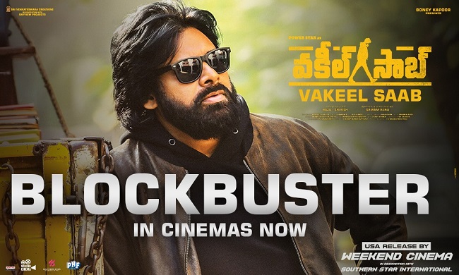 ‘Vakeel Saab’ Takes On A Very Strong Note. Heavy Collections Expected!