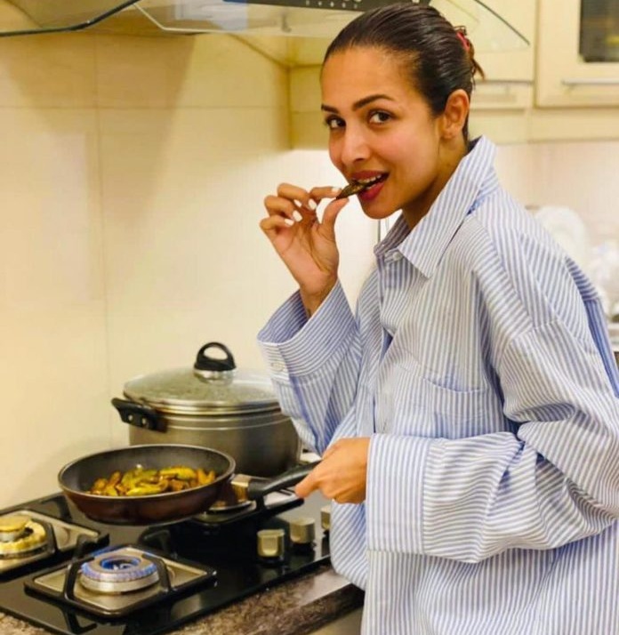 Malaika shows off her culinary skills in the new celebrity cooking show