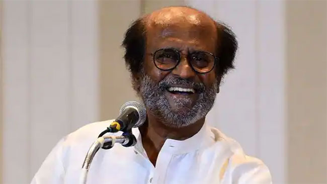 Why is Rajinikanth laughing in his sleeves?