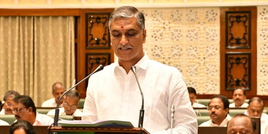 Telangana minister T Harish Rao questions Congress, BJP’s criticism to sale of government lands