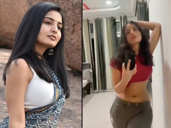 Telugu Girl flaunts her curves in social media posts