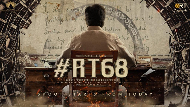 Announcement Poster: #RT68 Goes On Floors From Today!