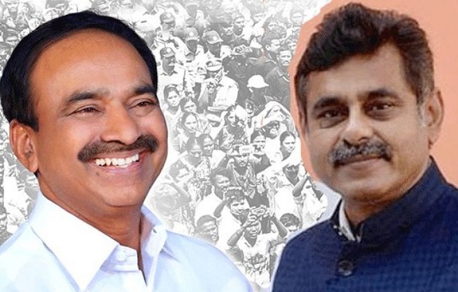 Why did Konda Vishswshwar Reddy meet Eatala Rajender?