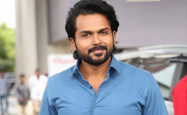 Karthi to pair with senior heroine for ‘Sardar’?