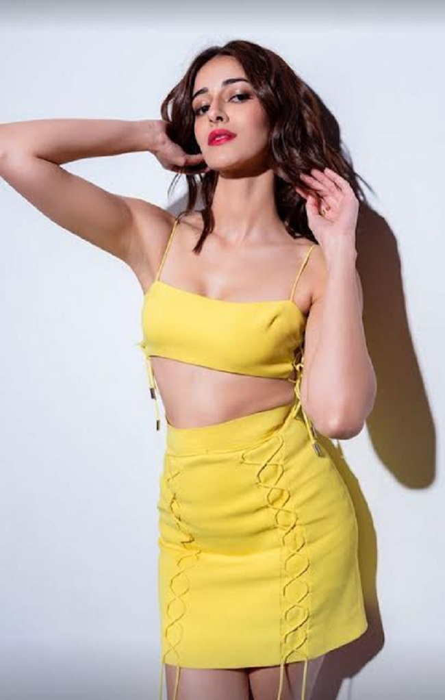 Pic Talk: Ananya Teases With Steamy Poses In Yellow Outfit!