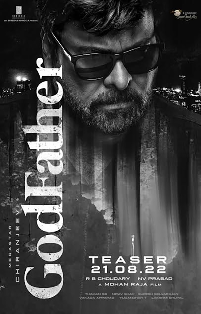 Poster Talk: Slick & Stylish Chiru From ‘Godfather’!