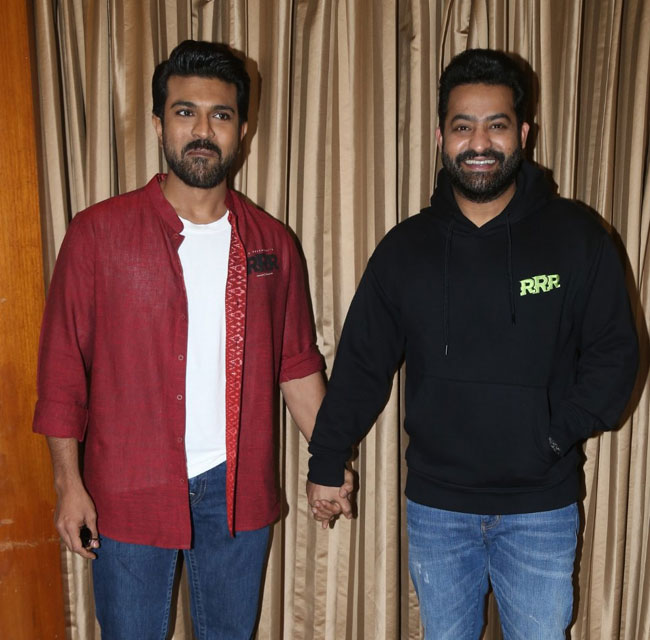 Ram Charan and Jr NTR open up about the struggles for ‘RRR’