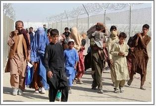 Over 800 Afghan refugees return home