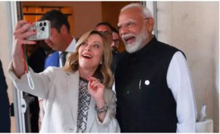 Melodi Reunion At G7 Summit: Modi,Giorgia Melon’s Selfie Video!