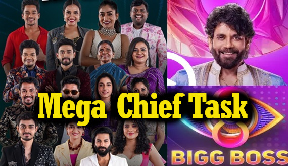 BiggBoss 8 Telugu Show – E66 – 5th Nov – Mega Chief Task