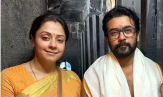 Jyothika Faces Backlash for Kollur and Tirupati Temple Visit!